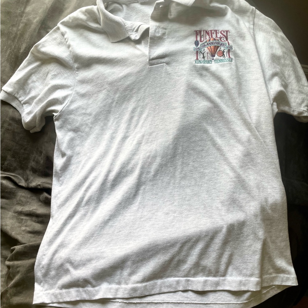 Vintage Carnival Short Sleeve Polo